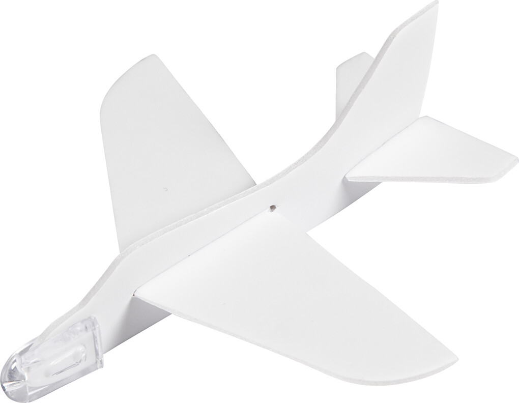 Flyvemaskiner - L 11 5-12 5 Cm - B 11-12 Cm - Hvid - 3 Stk