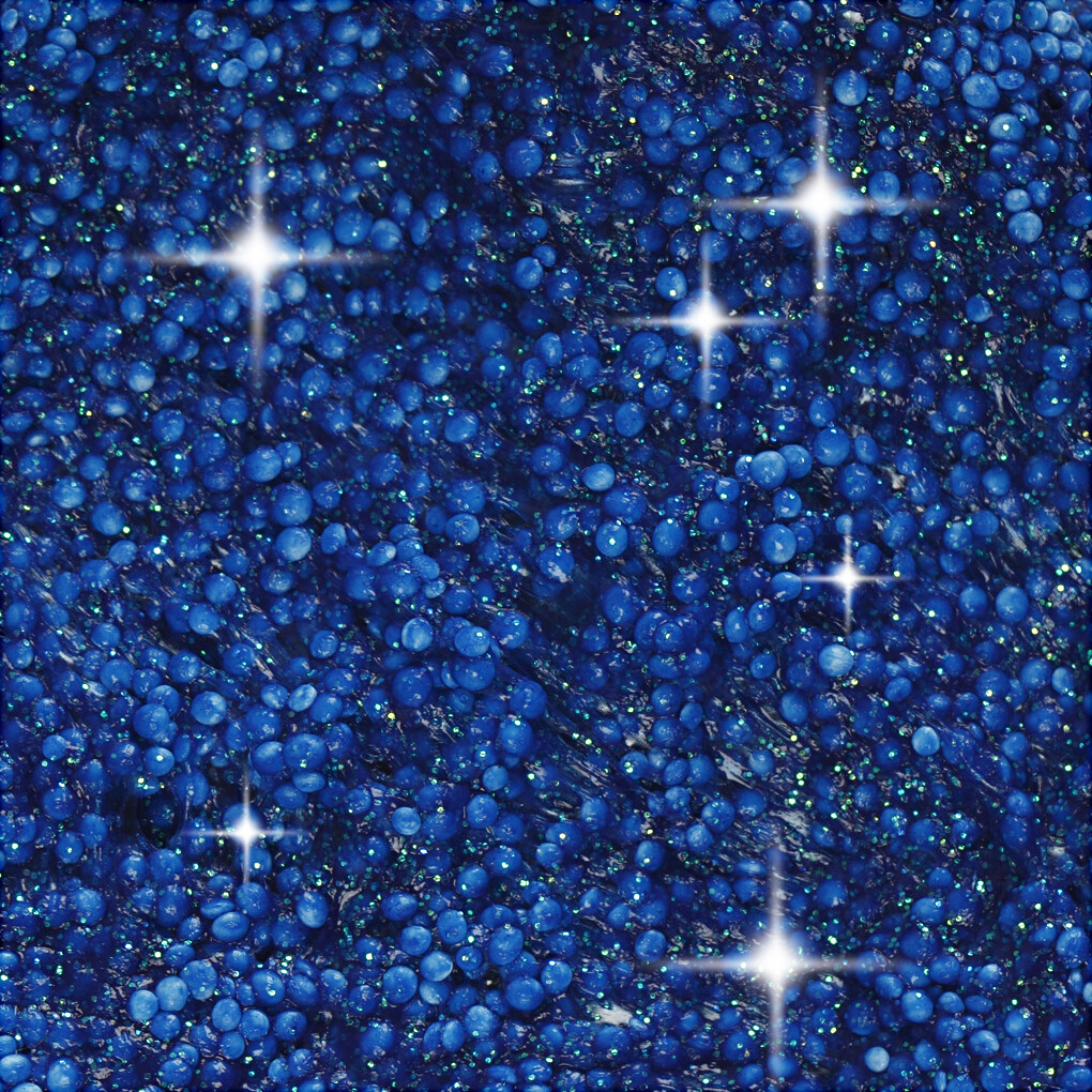 Glitter Foam Clay Blå Modellervoks 35 G Se tilbud og køb på