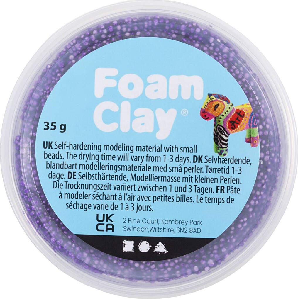 Foam Clay - Lilla - 35 G