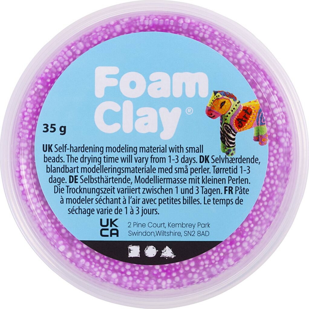 Foam Clay - Lys Lilla - 35 G