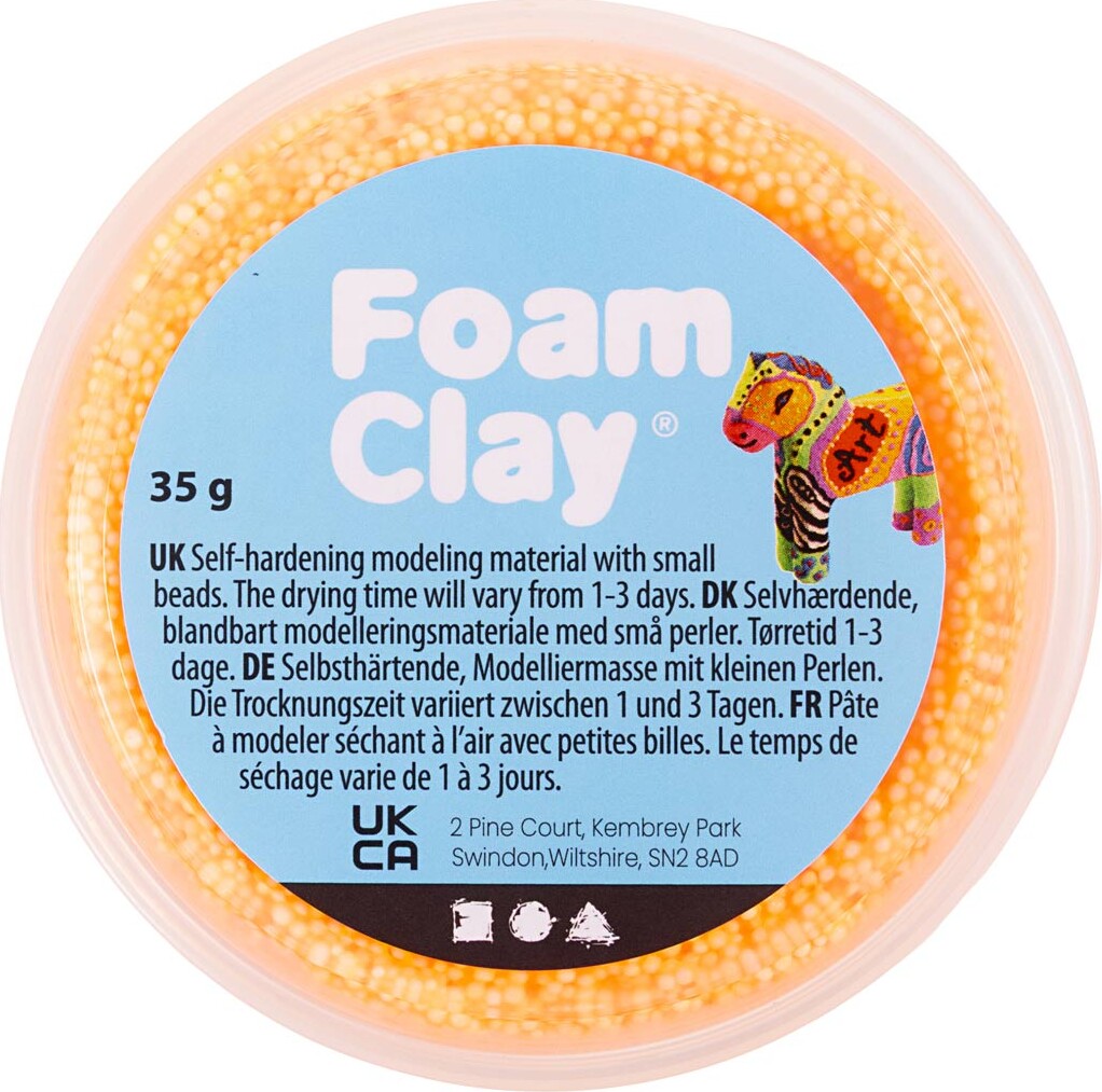 Foam Clay - Orange - 35 G