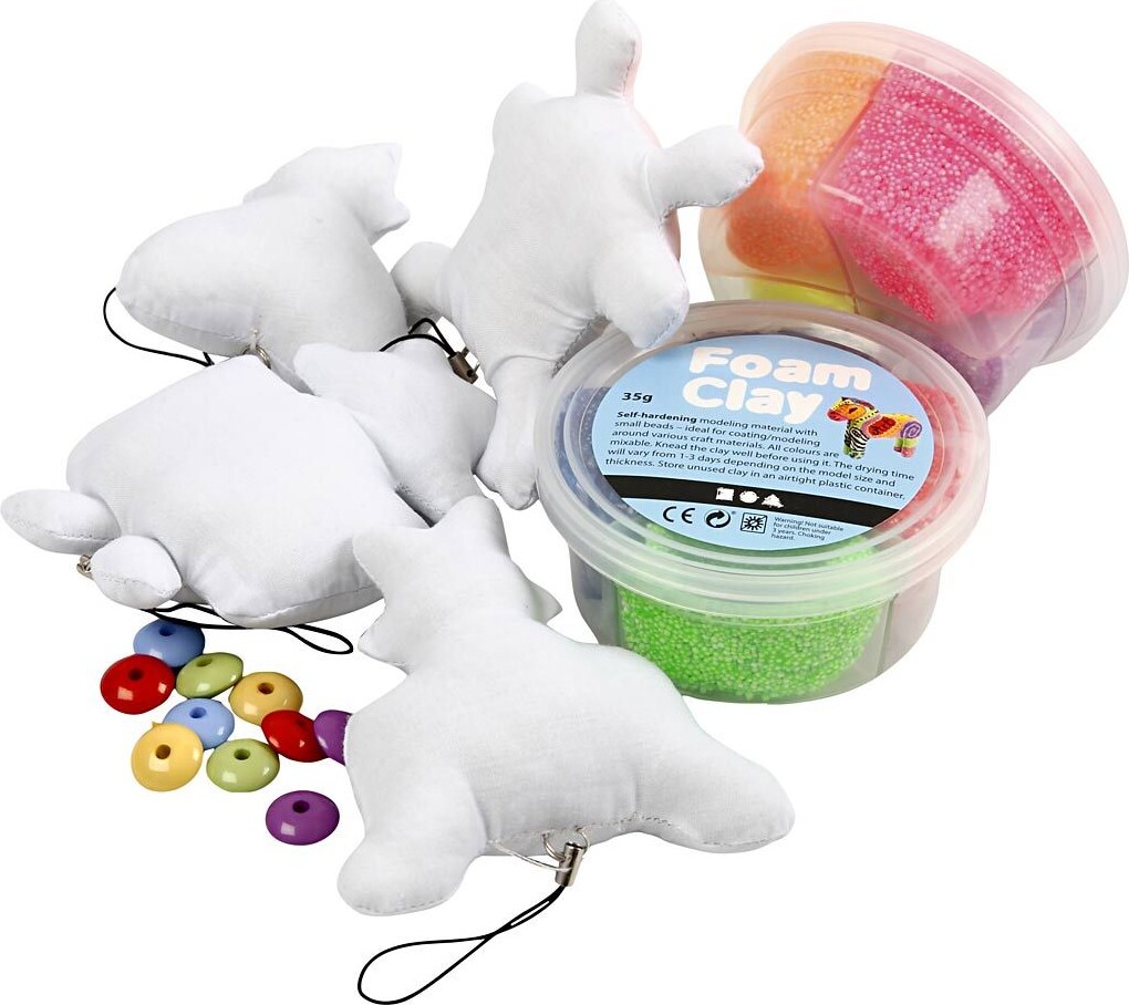 Foam Clay - Ugly Monsters Modellervoks Diy Sæt