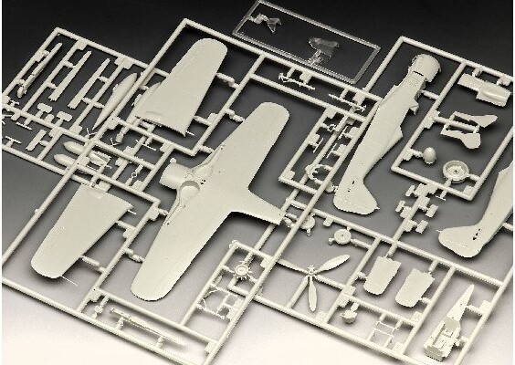 Revell - Focke Wulf Fw190 F-8 Fly Byggesæt - 1 72 - Level 3 - 03898