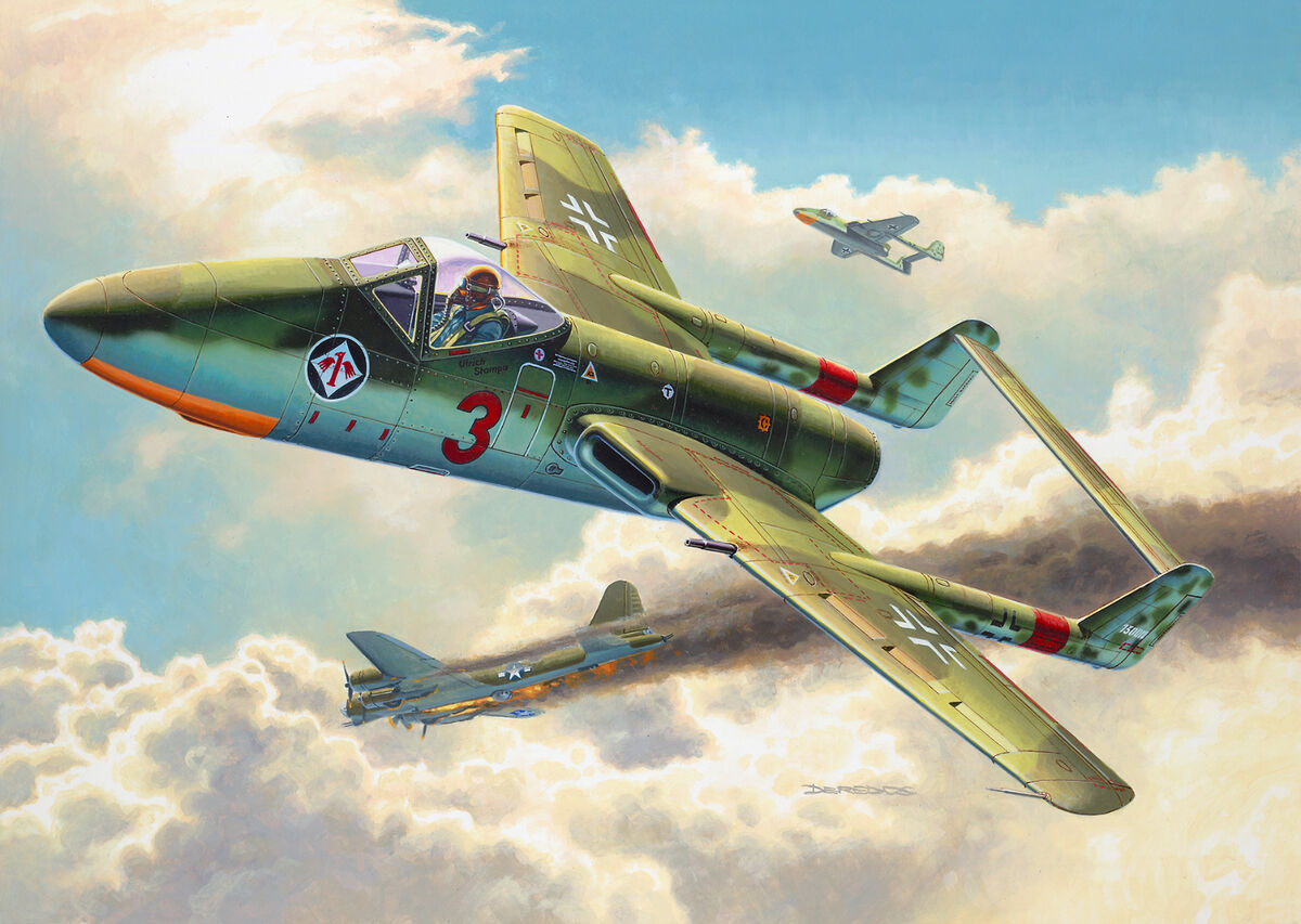 Revell 03761 - P-Series Focke-Wulf Flitzer - Build Paint - 1 72