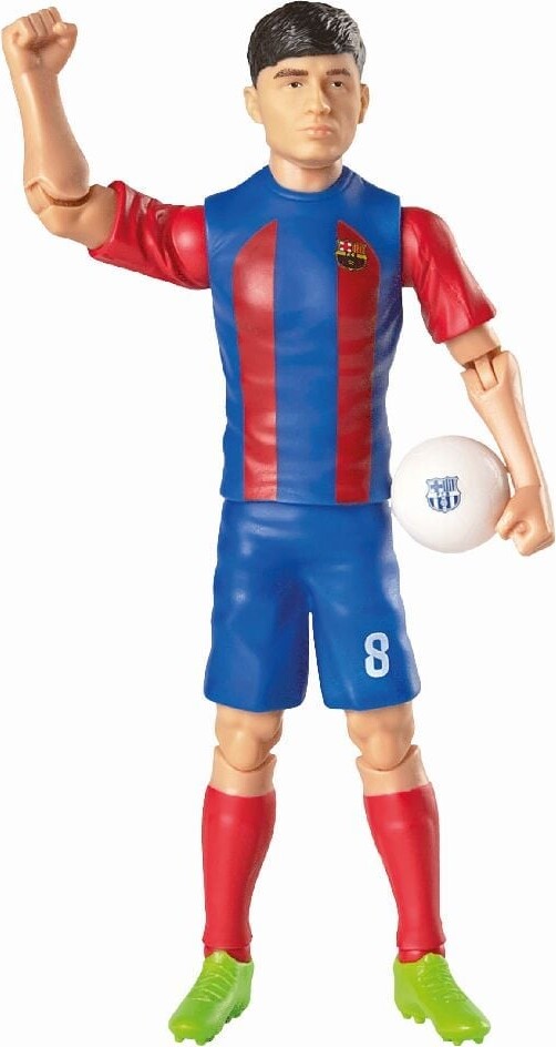 Fodboldfigur - Fc Barcelona Pedri 20 Cm