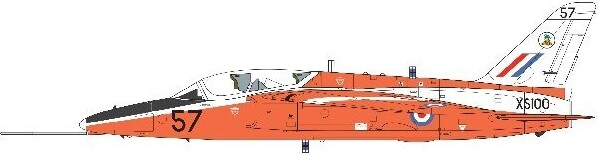 Airfix - Folland Gnat T1 Fly Byggesæt - 1 72 - A02105