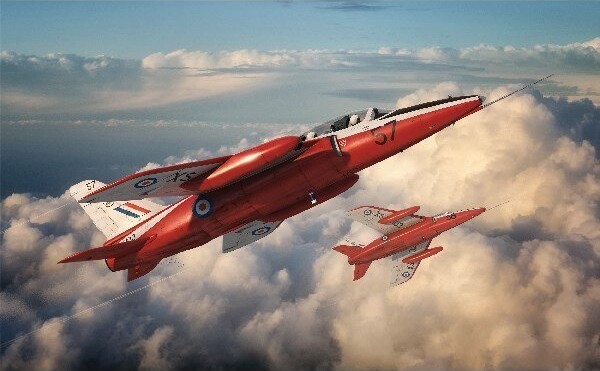 Airfix - Folland Gnat T1 Fly Byggesæt - 1 72 - A02105