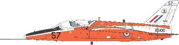 Airfix - Folland Gnat T1 Fly Byggesæt - 1 72 - A02105