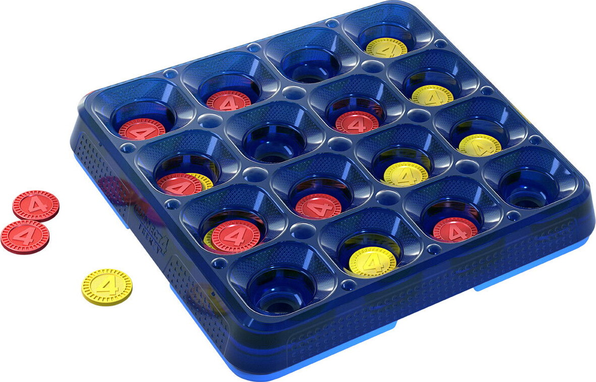 Connect 4 - Frenzy - Fire På Stribe Brætspil - Hasbro G2782