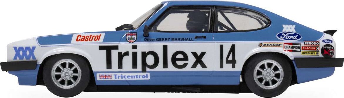 Scalextric: Deux superbes Ford Capri MKIII 1/32 pour le slot - slot