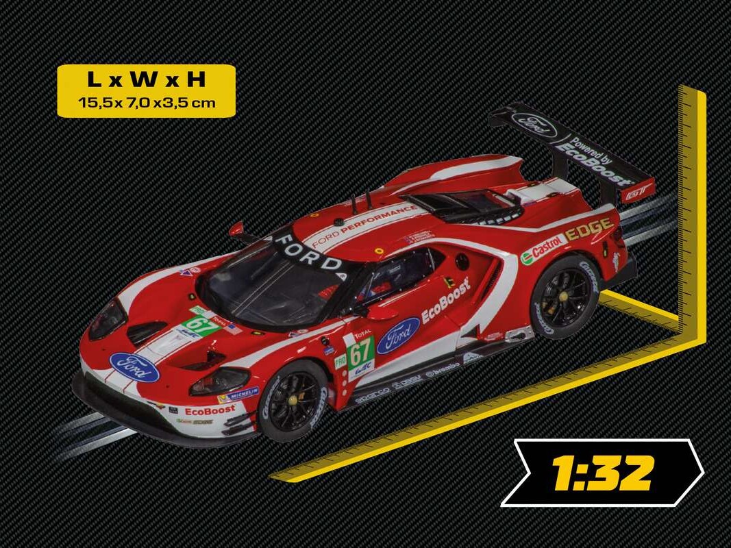 Carrera - Ford Gt Race Car No 67 Bil - Evolution - 1 32 - 27699