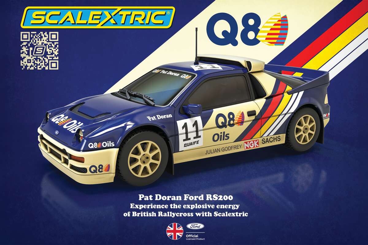 Scalextric C4667 - Ford Rs200 Pat Doran Bil - 1 32