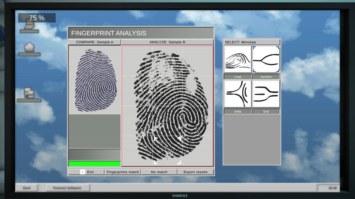 Forensics Crime Scene Detective