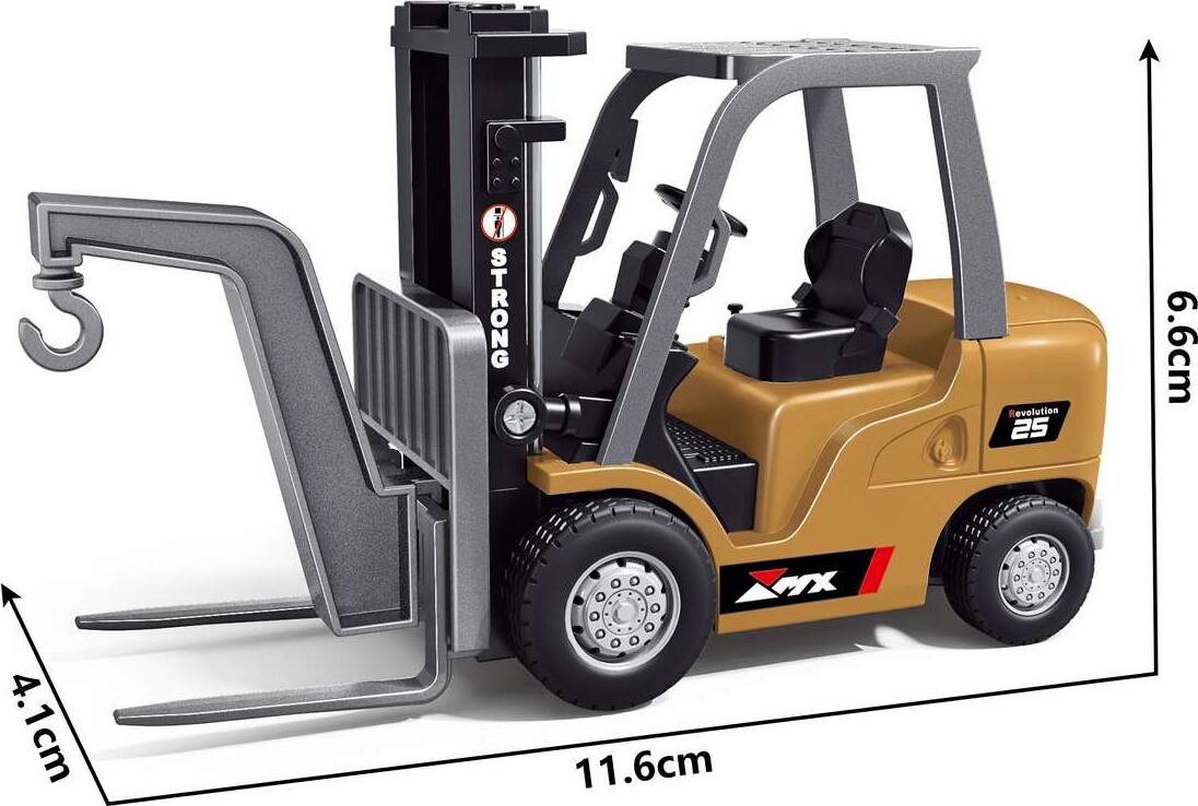 Forklift Rc 1 64 2 4Ghz 3 7V Li-Ion 8 Channels - Z6750A - Mx