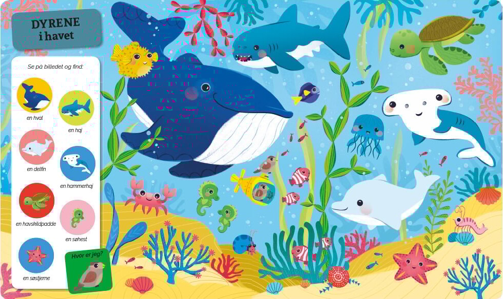 Søg Og Find - For De Mindste - Hos Dyrene