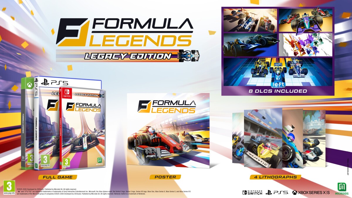 Formula Legends Legacy Edition Day 1 Edition