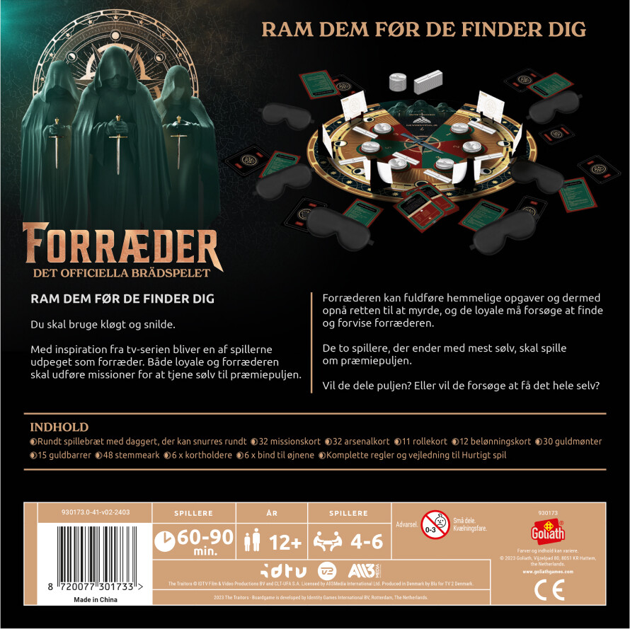 Forræder - Det Officielle Brætspil