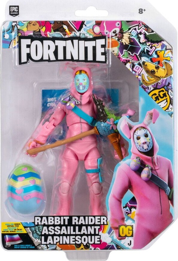 Køb Fortnite - Rabbit Raider Figur - Legendary Series - 15 Cm - Gucca.dk