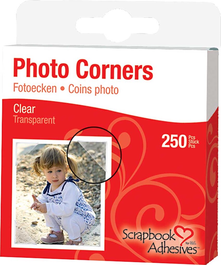 Fotohjørner - B 10 Mm - Klar - 250 Stk