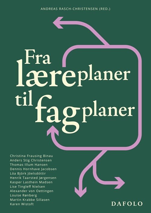 Fra Læreplaner Til Fagplaner