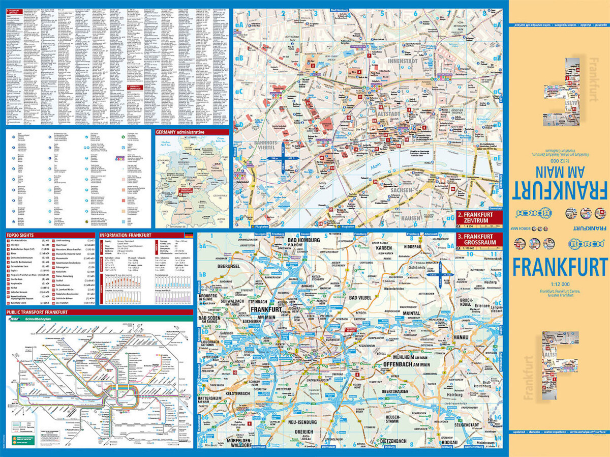 Frankfurt Am Main - Borch Maps