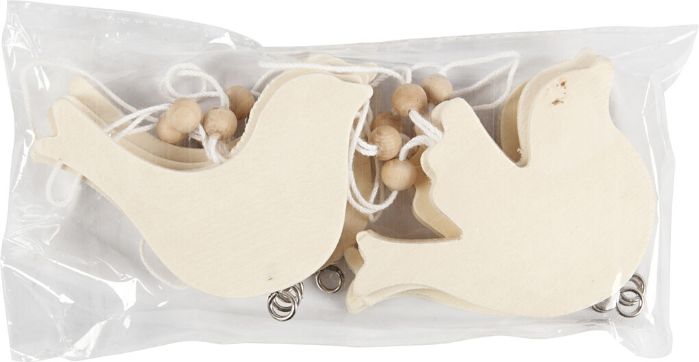 Fredsdue - Str 7 5X9 5 Cm - Tykkelse 4 Mm - 10 Stk