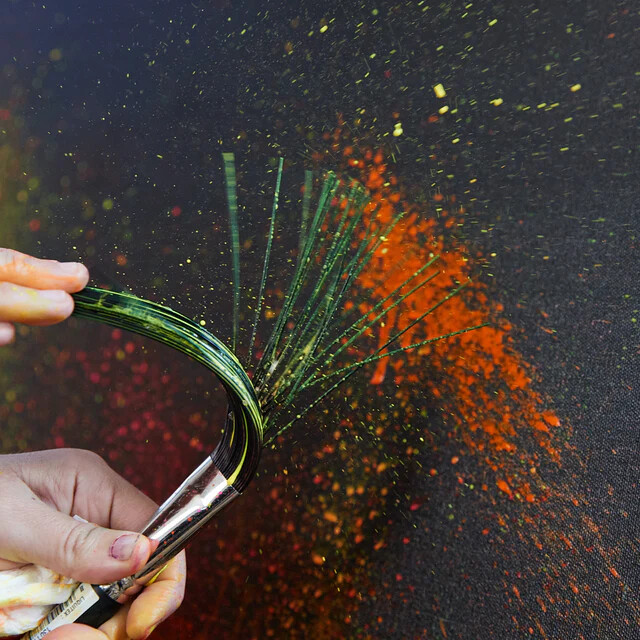 Liquitex - Free Style Pensel - Splatter Round