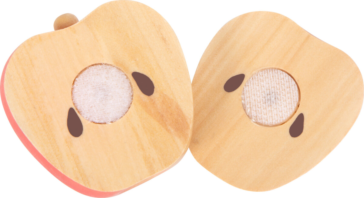 Legemad I Træ Med Velcro - Frugt Skæresæt - Fresh - Small Foot