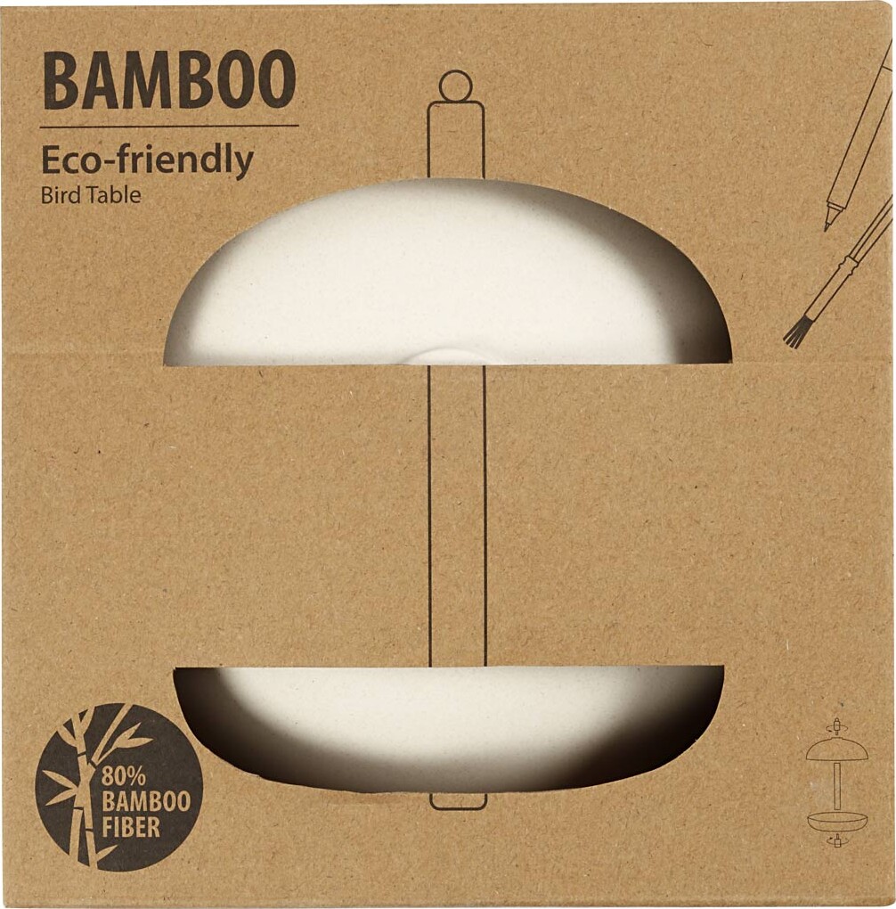 Fuglefoderhus - H 23 5 Cm - Ø 20 Cm - 1 Stk