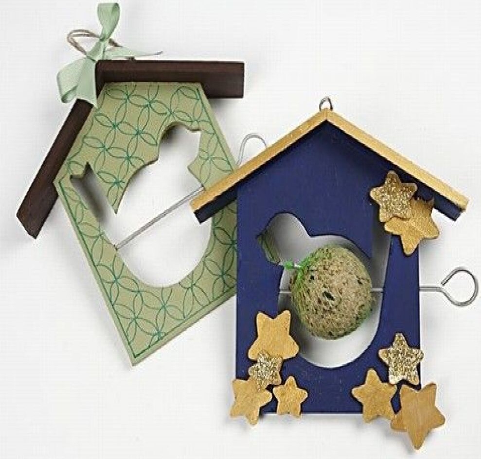 Fuglefoderhus - Str 19X21 Cm - 1 Stk