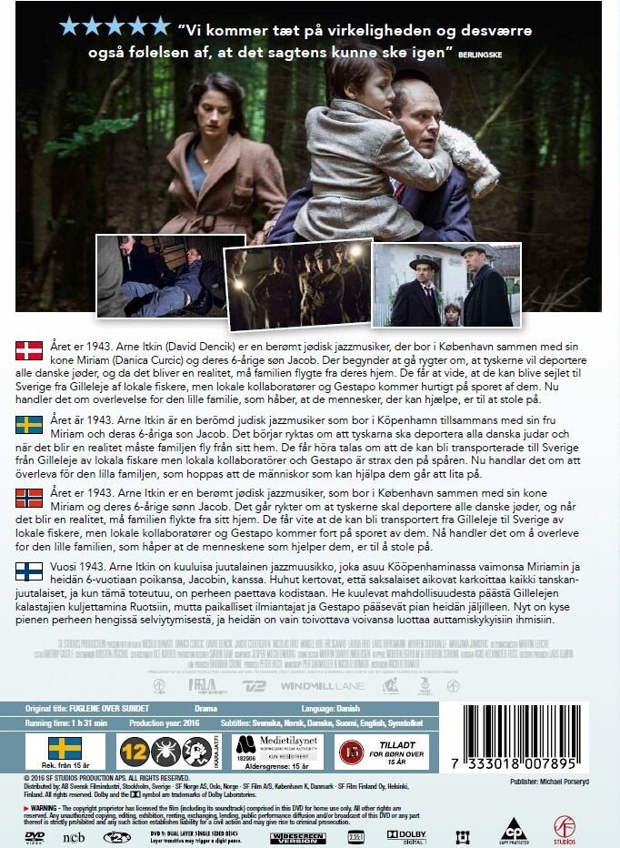 reservation dominere butik Fuglene Over Sundet DVD Film → Køb billigt her - Gucca.dk