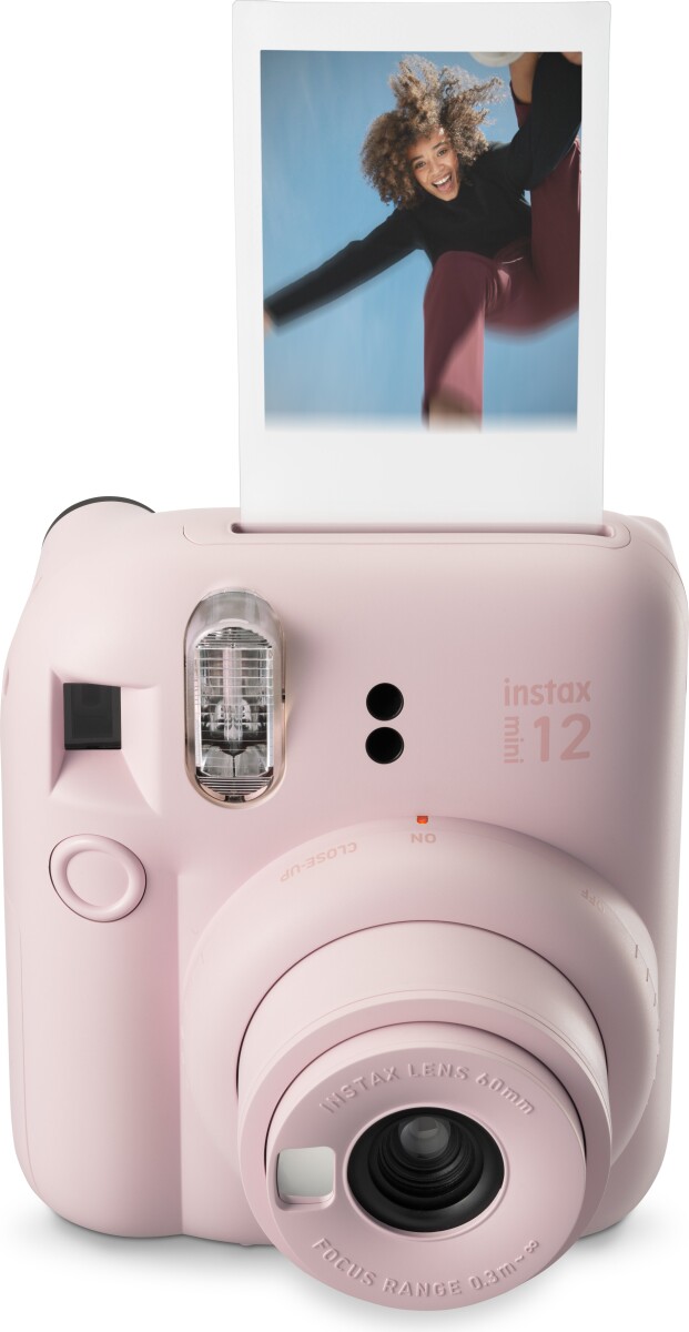 Fujifilm - Instax Mini 12 Instant Kamera - Lyserød