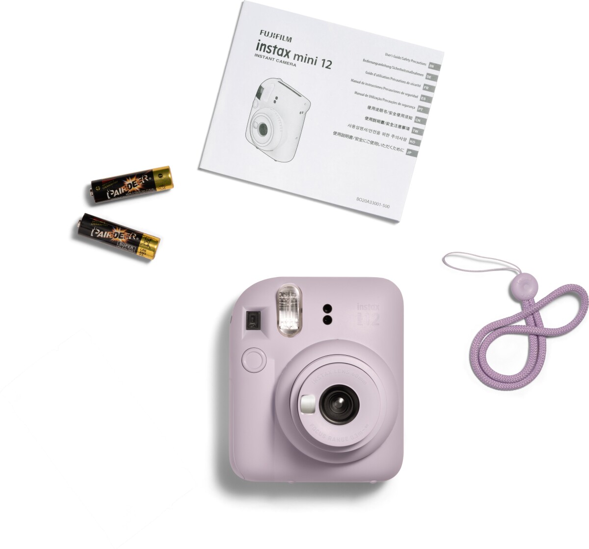 Fujifilm - Instax Mini 12 Instant Kamera - Lilla