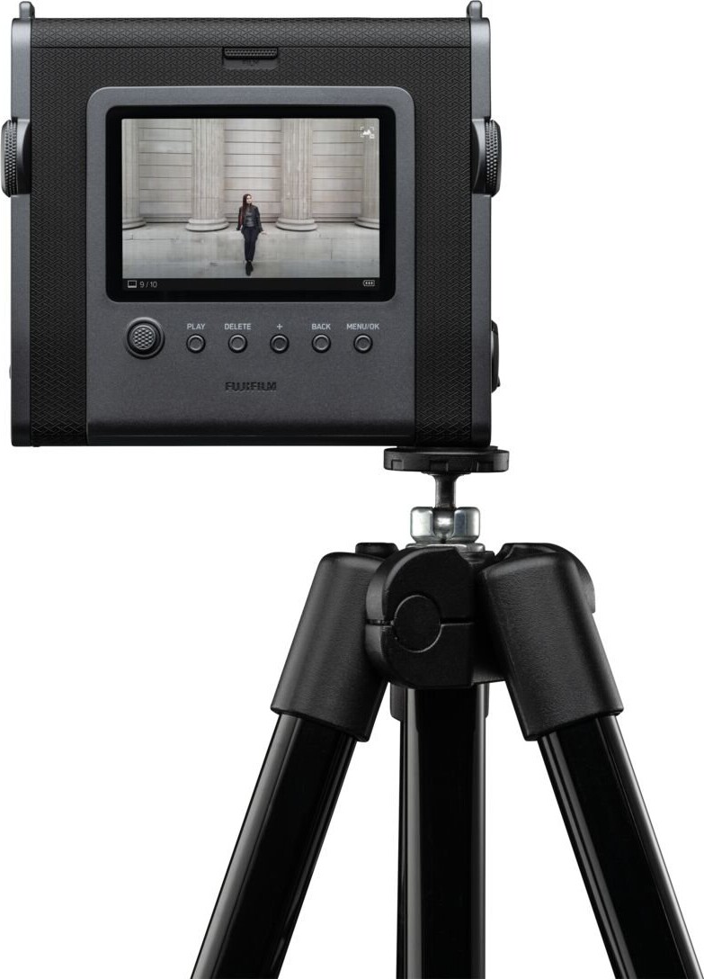 Fuji - Instax Wide Evo Black Hybrid Camera