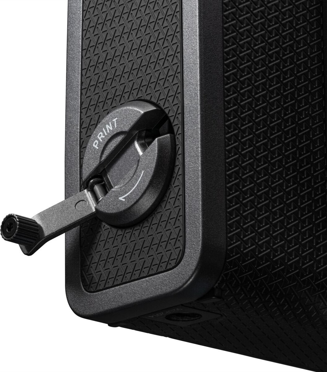 Fuji - Instax Wide Evo Black Hybrid Camera