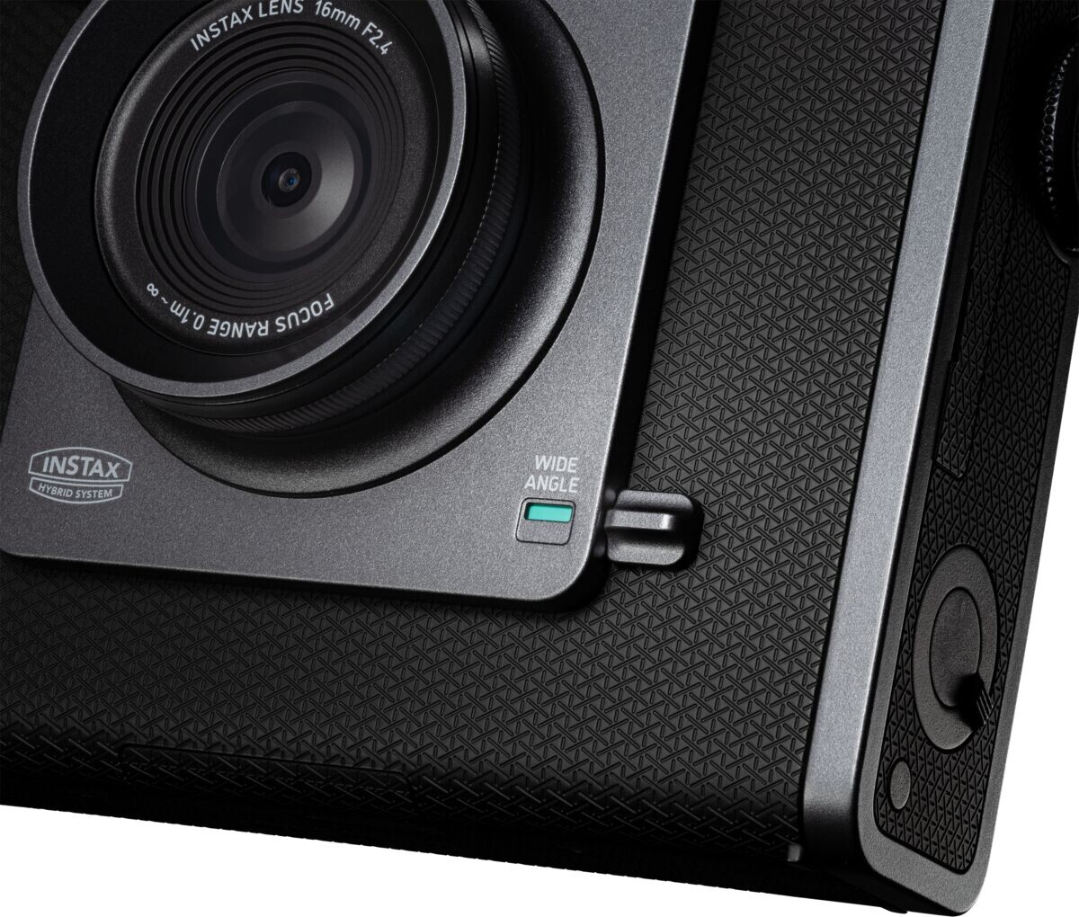 Fuji - Instax Wide Evo Black Hybrid Camera