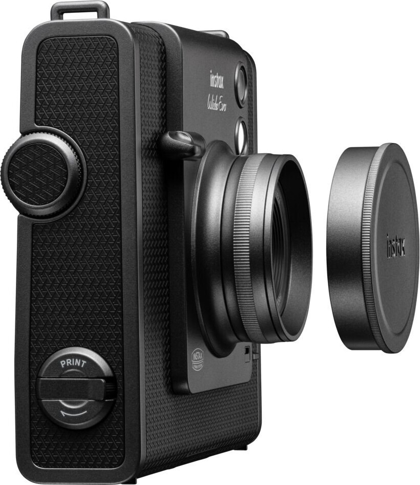 Fuji - Instax Wide Evo Black Hybrid Camera