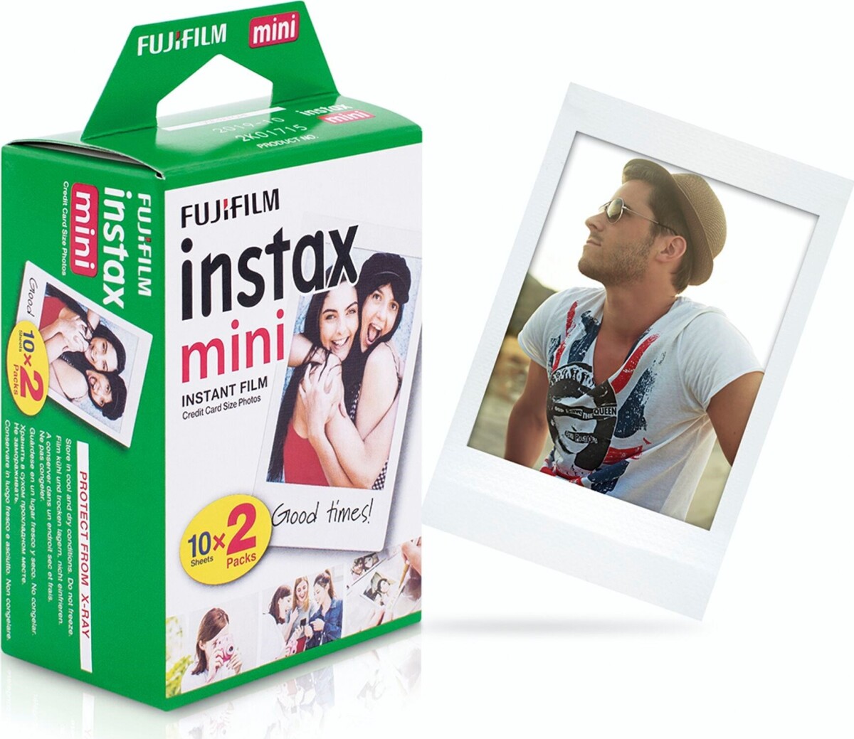 Fujifilm Instax Mini Film - 20 Se tilbud og køb Gucca.dk