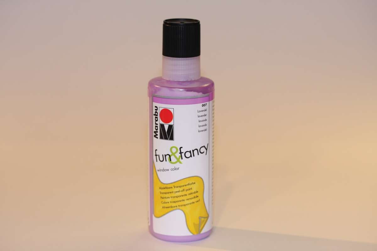 Marabu - Fun Fancy - Vinduesmaling - 80 Ml - Lavendel