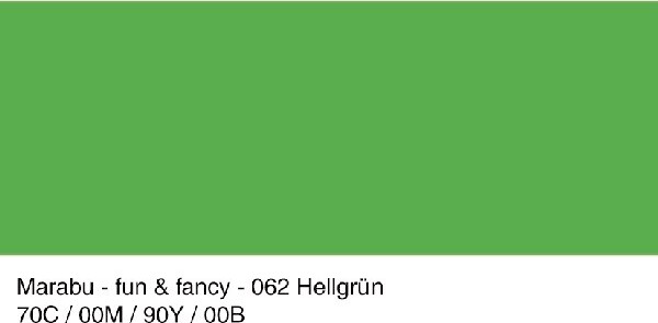 Marabu - Fun Fancy - Vinduesmaling - 80 Ml - L Grøn
