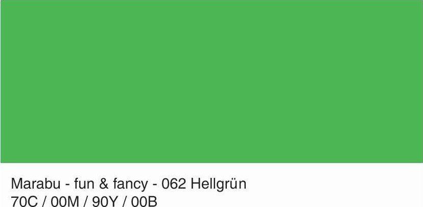 Marabu - Fun Fancy - Vinduesmaling - 80 Ml - L Grøn