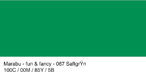 Marabu - Fun Fancy - Vinduesmaling - 80 Ml - Grøn