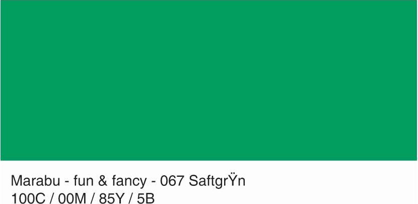 Marabu - Fun Fancy - Vinduesmaling - 80 Ml - Grøn