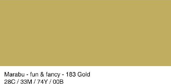 Marabu - Fun Fancy - Vinduesmaling - 80 Ml - Guld