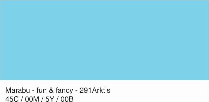 Marabu - Fun Fancy - Vinduesmaling - 80 Ml - Isblå