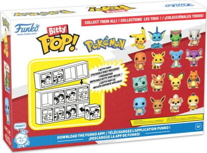 Funko Pop - Bitty Pop 4Pk Pokemon Squirtle