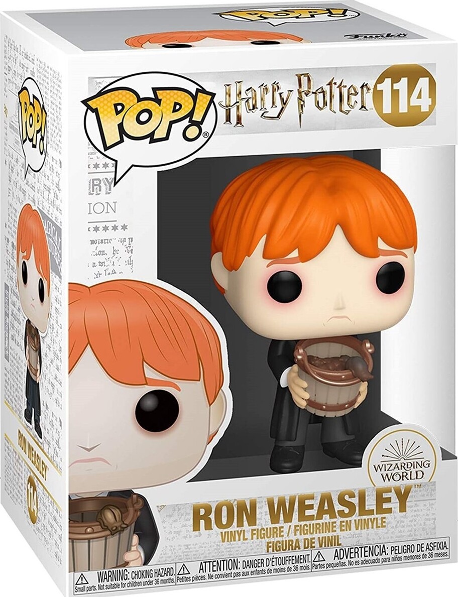 Funko Pop - Harry Potter Figur - 114 - Ron Weasley Opkaster