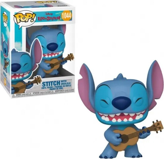 Funko Pop - 1044 - Stitch With Ukelele Figur - Lilo Stitch