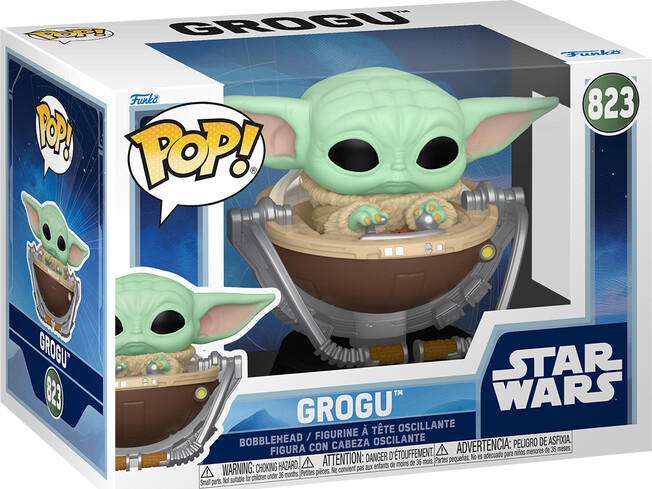 Funko Pop - Star Wars The Mandalorian Grogu - Grogu In Pram 90451