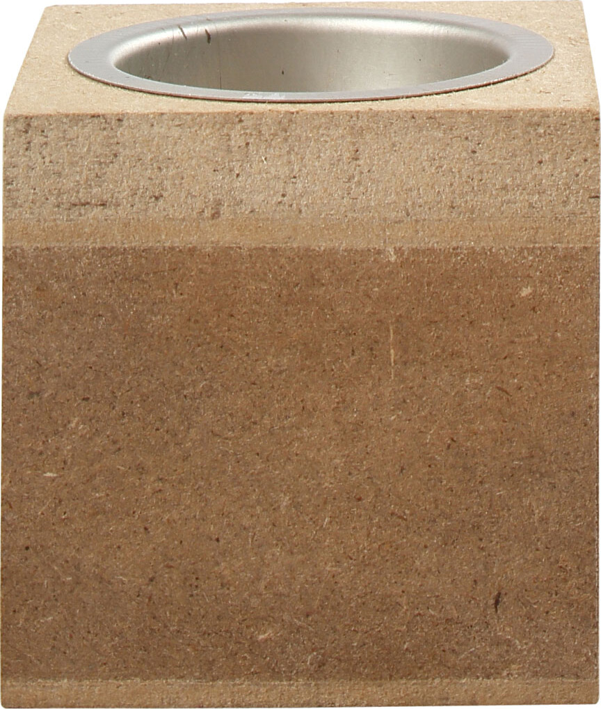 Fyrfadsstage - H 6 Cm - Str 6X6 Cm - 1 Stk